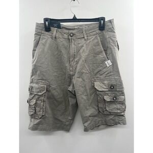 NWT BKE Buckle Standard Fit Walker Cargo Shorts Men's 31 Gray Hiking Outdoor